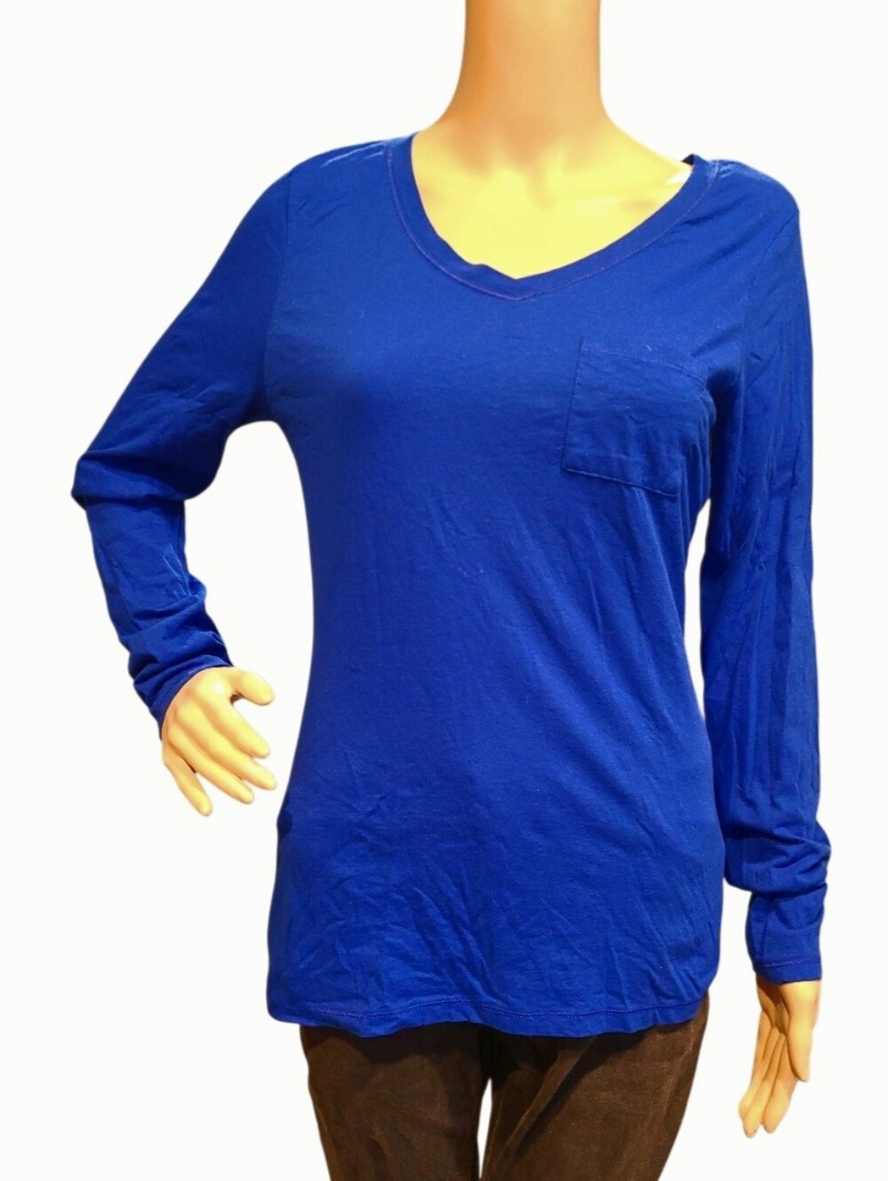 Hanes BLUE LONGSLEEVE SHIRT